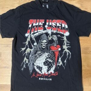 The Used Graphic T-Shirt - Black and Red